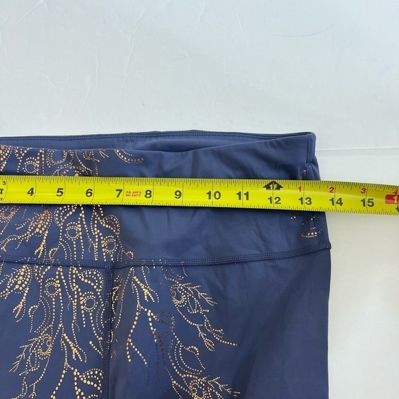 Sweaty Betty Goddess 7/8 Leggings Crown Blue Bronze Medium - Picture 4 of 7